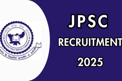 JPSC Recruitment 2025
