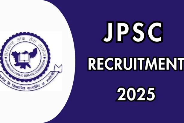 JPSC Recruitment 2025