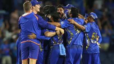 MI न्यूयॉर्क दूसरी बार MLC चैंपियन बनी, वाशिंगटन फ्रीडम को रोमांचक फाइनल में 5 रन से हराया