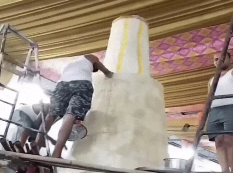 जैन तीर्थंकर भगवान पार्श्वनाथ का मोक्ष कल्याणक आज: 600 किलो शक्कर से बनाया 23 फीट का विशाल लाडू