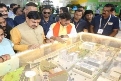 Chief Minister Dr. Yadav inaugurated the exhibition "Building the Cities of Tomorrow"