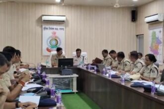 IG Dr. Sanjeev Shukla held a review meeting in Raigarh