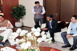 Chief Minister Dr. Yadav met the Consul General of India in Dubai