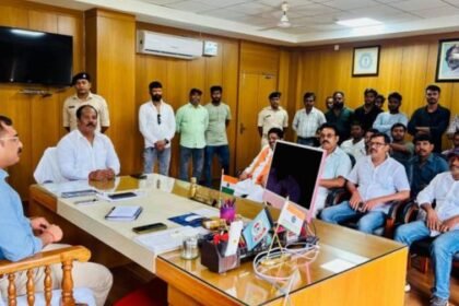 Action against drug addiction: Sadar MLA Pradeep Prasad met SP