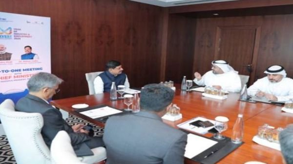 Chief Minister Dr. Yadav met Sheikh Ahmed bin Saeed Al Maktoum in Dubai
