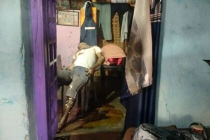Bilaspur: Elderly man's body found on a chair in the room, murder?