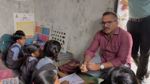 Sarguja collector in action mode, village secretary suspended after seeing dilapidated school