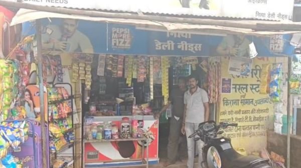 Theft in four shops near the police station in Rudri, Dhamtari