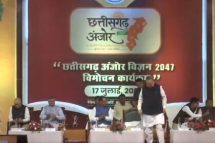 Grand launch of 'Anjor Vision 2047' in Chhattisgarh: A historic step towards a developed state