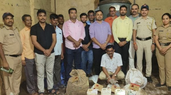 Ketamine worth around ₹88.92 crore seized from Mahad MIDC