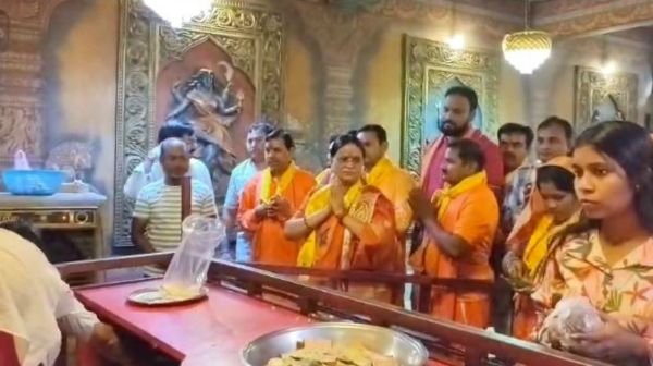 Breaking: Grand Kanwar Yatra started from Sarvamangala to Kanki Dham in Korba