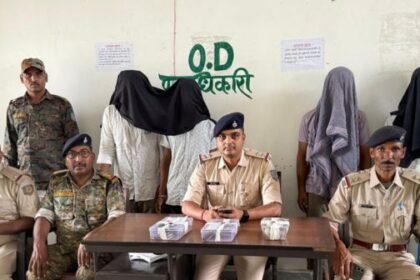 Hazaribagh: Action taken against Uttam Yadav gang, 4 accused arrested with weapons