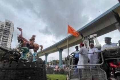 Breaking: Samajwadi Party celebrates UNESCO Shumbhan celebration of 12 forts of Chhatrapati Shivaji Maharaj in Mumbai