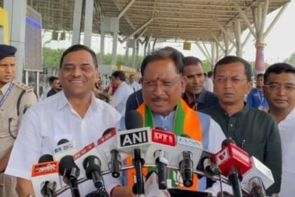 Raipur Breaking: Chief Minister Vishnudev Sai leaves for Delhi tour