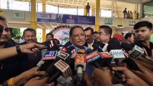 Bhilai: CM Vishnu Dev Sai visits, takes aim at the opposition