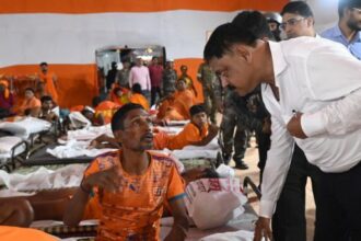 Honorable Minister Shri Sudhivya Kumar inspected the facilities provided to the devotees on the Kanwaria Path during the State Shravani Fair