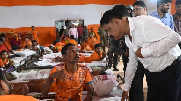 Honorable Minister Shri Sudhivya Kumar inspected the facilities provided to the devotees on the Kanwaria Path during the State Shravani Fair