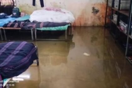 Surajpur: Hellish conditions in tribal hostel, water everywhere