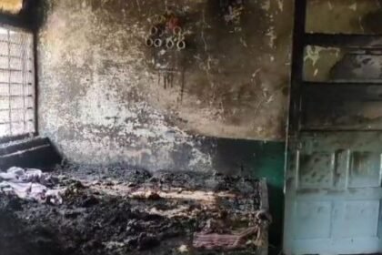 Tragic fire incident in Nandini township: Mother and daughter burnt to death