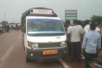Raipur: Tragic road accident on Nava Raipur road