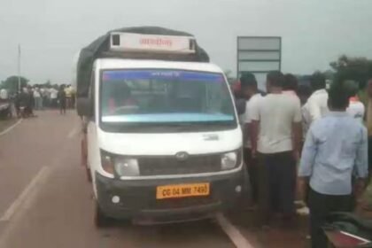 Raipur: Tragic road accident on Nava Raipur road