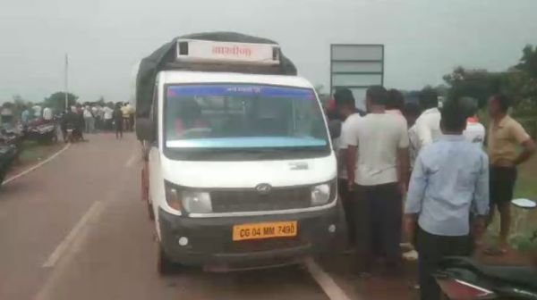 Raipur: Tragic road accident on Nava Raipur road