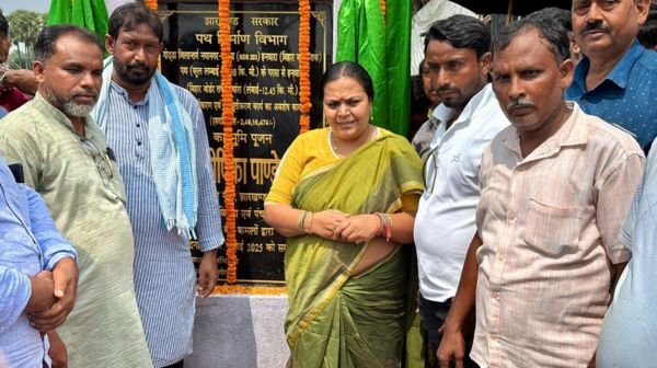 Bhoomi Pujan of 12.45 km road widening work completed in Mahagama