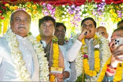 ग्वालियर में भव्य जगन्नाथ रथ यात्रा: मुख्यमंत्री मोहन यादव ने खींची रथ की रस्सी, सिंधिया और तोमर भी रहे मौजूद