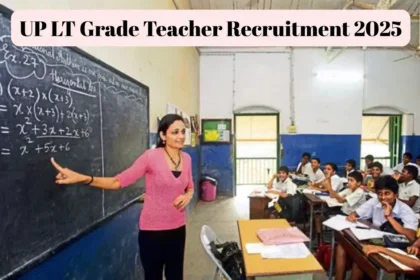 UP LT Grade Teacher Vacancy 2025