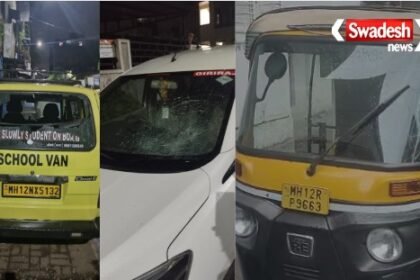Midnight terror in Dhankawadi, Pune, more than 20 vehicles vandalized, two civilians injured