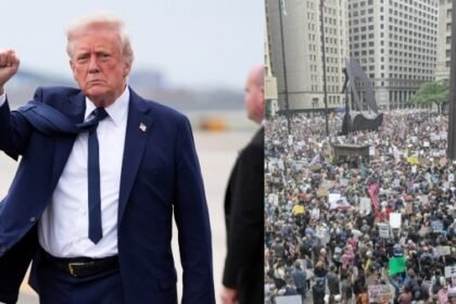 अमेरिका के सभी 50 राज्यों में डोनाल्ड ट्रंप के खिलाफ उग्र प्रदर्शन