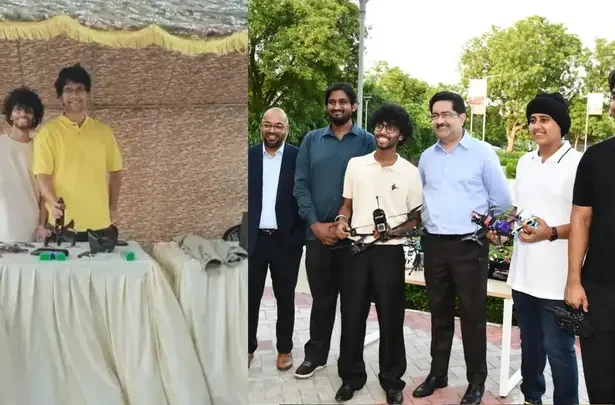 भारत के दो छात्रों ने रचा इतिहास: हॉस्टल में बनाया बम गिराने वाला ड्रोन, सेना ने भी खरीदा