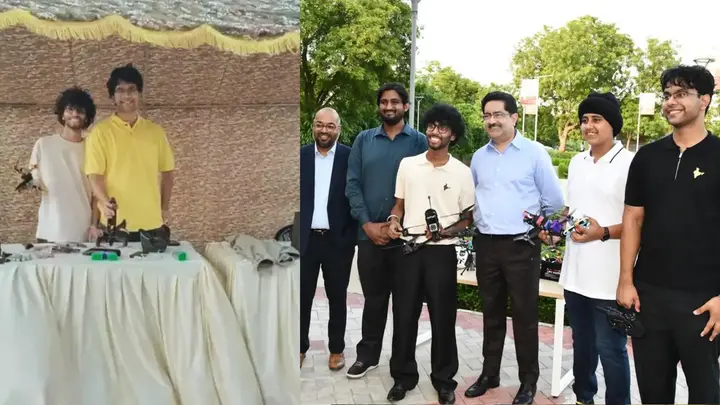 भारत के दो छात्रों ने रचा इतिहास: हॉस्टल में बनाया बम गिराने वाला ड्रोन, सेना ने भी खरीदा
