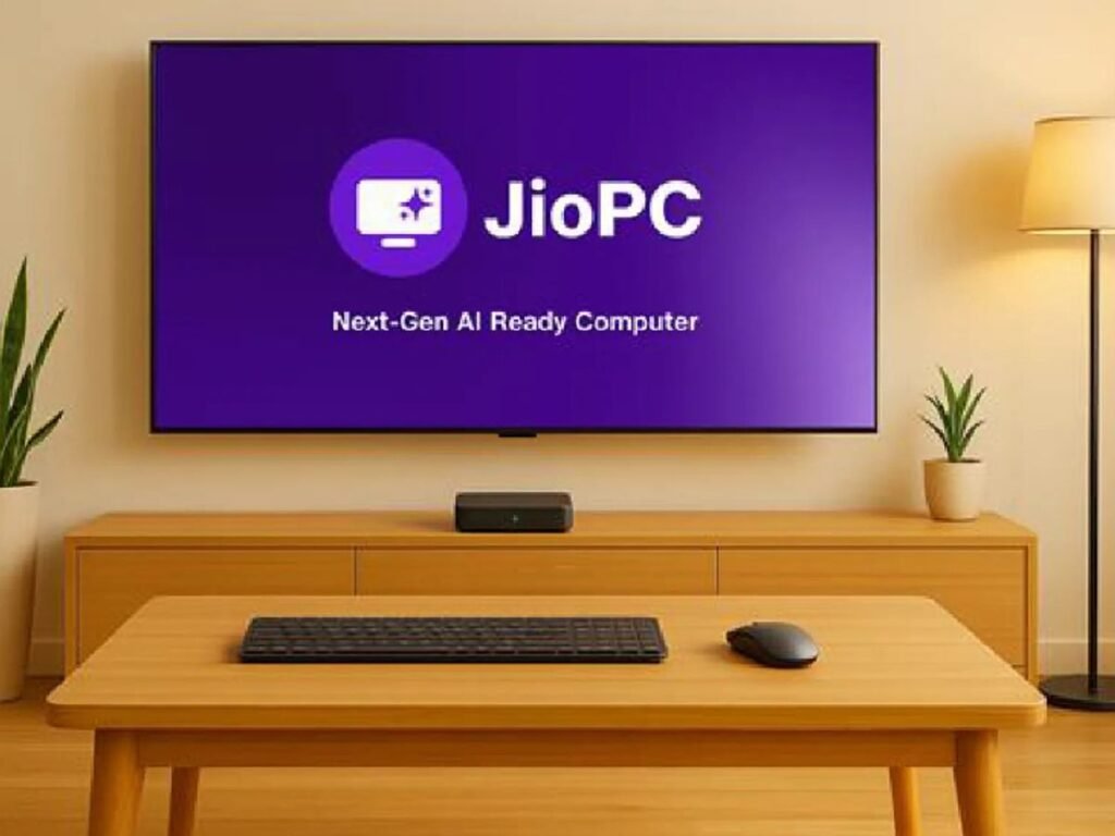 भारत का पहला AI-रेडी क्लाउड कंप्यूटर JioPC लॉन्च: सिर्फ ₹599 में TV बनेगा कंप्यूटर