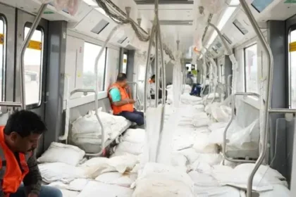 भोपाल मेट्रो ट्रायल में 1800 यात्रियों जितना भार, रेत से भरी बोरियों के साथ हुआ सफल ब्रेक टेस्ट