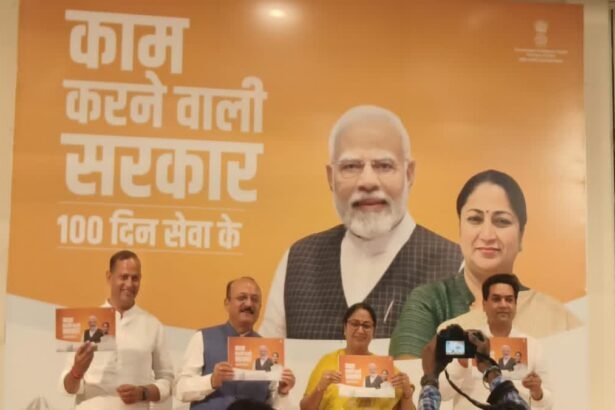 दिल्ली में बीजेपी सरकार के 100 दिन