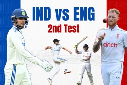 भारत बनाम इंग्लैंड दूसरा टेस्ट