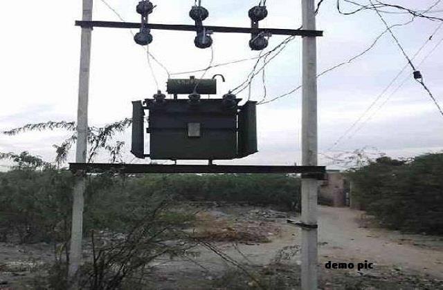 भिंड ट्रांसफार्मर चोरी