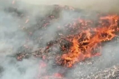 भोपाल तिरंगा जलाने की घटना