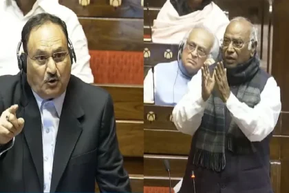 मल्लिकार्जुन खड़गे और जेपी नड्डा विवाद मल्लिकार्जुन खड़गे और जेपी नड्डा विवाद