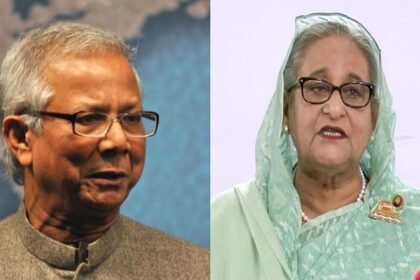 शेख हसीना समर्थकों और यूनुस समर्थकों में झड़प