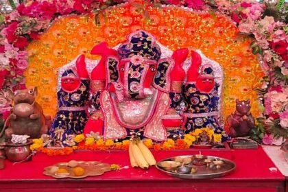 ग्वालियर का चमत्कारी गणेश मंदिर: 350 साल पुरानी है प्रतिमा, सिर्फ राजस्थानी लड्डुओं से लगता है भोग
