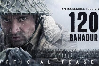 ‘120 बहादुर’ टीजर रिलीज: फरहान अख्तर बने मेजर शैतान सिंह, दुश्मनों को दिया करारा जवाब