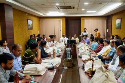 Bhopal Municipal Corporation welcomed the representatives from Devbhoomi Uttarakhand