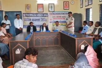 Legal awareness camp in Khilora Gram Panchayat to make people aware of their legal rights