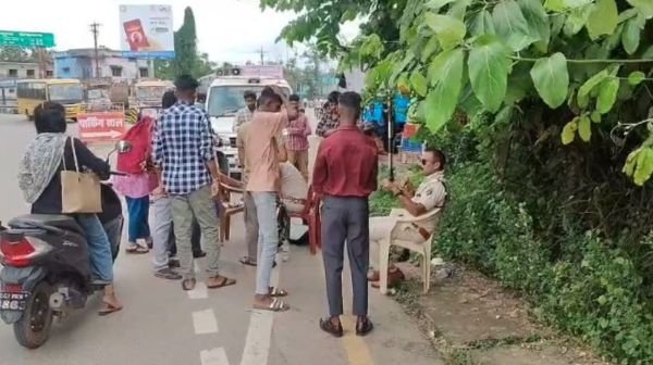 Dantewada: Big action by traffic police, hooter and yellow light seized from Bolero