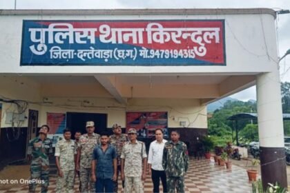 Dantewada: Accused arrested for tying a girl to a tree half naked in the forest