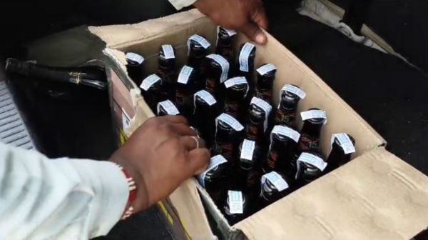 Korea: English liquor recovered from car, 3 accused arrested in action