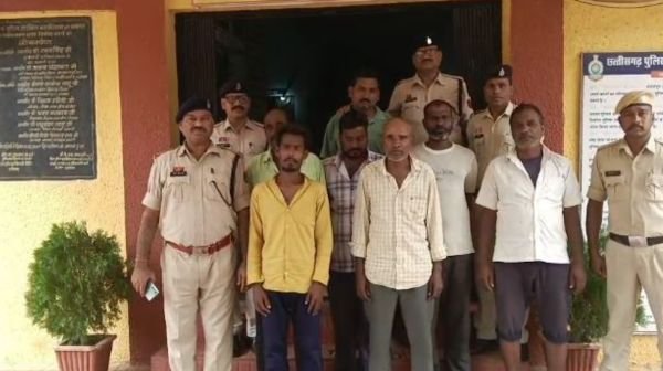 Dhamtari: Big action by Bhakhara police station on cow smuggling