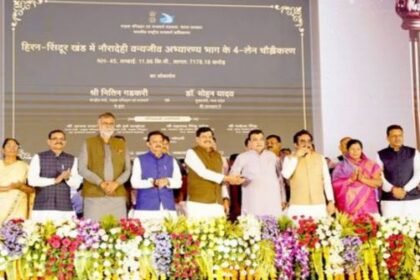 Madhya Pradesh got the gift of road projects worth more than 60 thousand crores